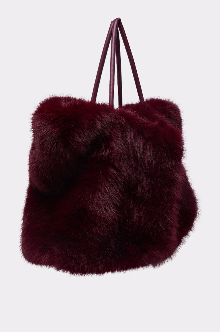 Faux Fur Tote