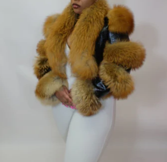 Black Nova With Fur Trim