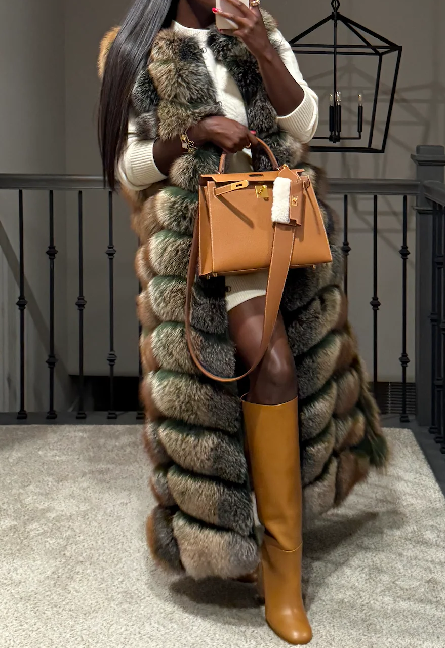 Mean Green Gina Full Length Vest