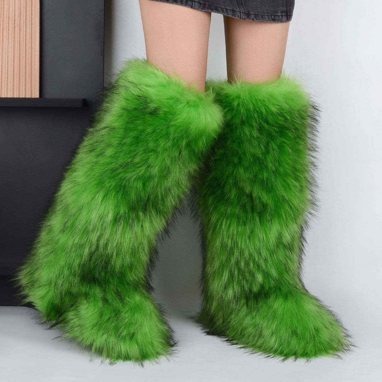 Melanie Fur Boots