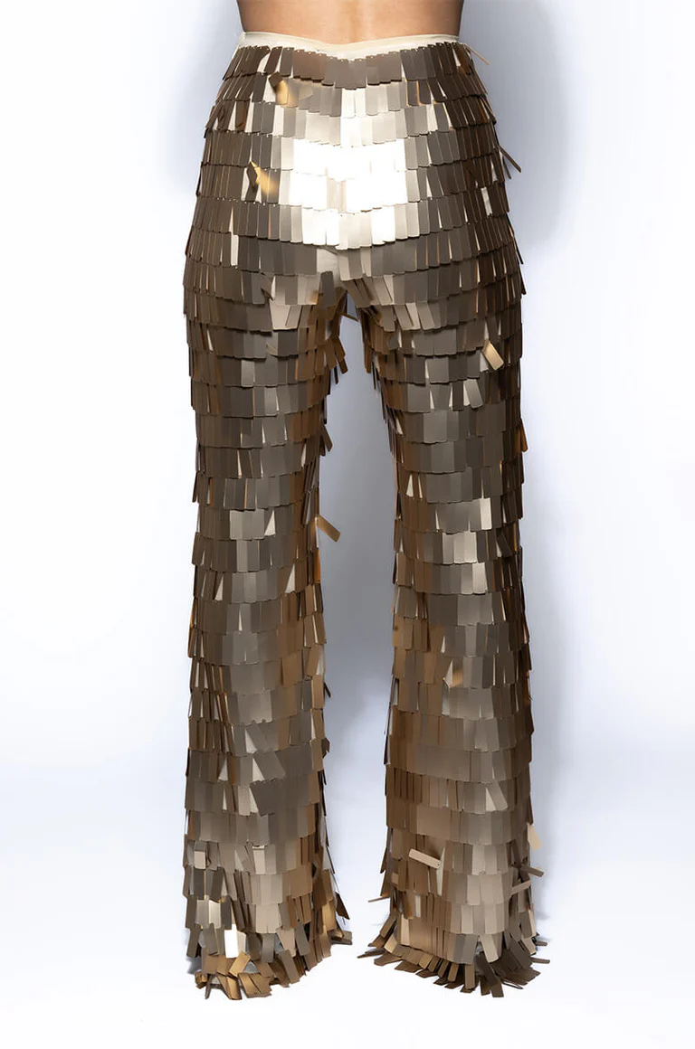 Valentina Gold Trouser