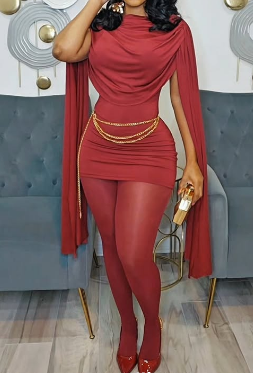 Sleeveless Crewneck Collar Dress