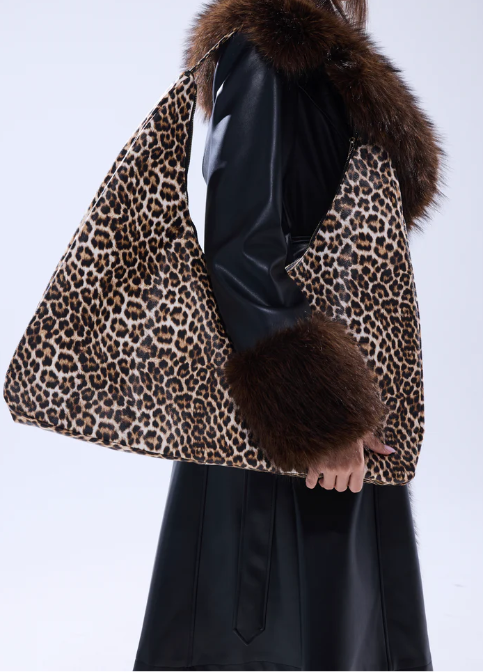 Wild One Pu Oversized Tote