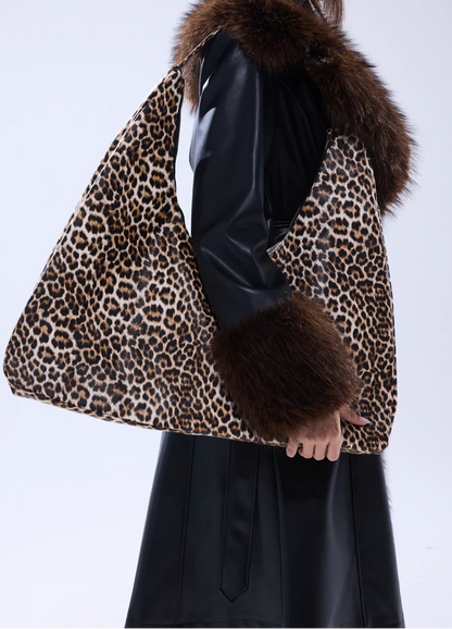 Wild One Pu Oversized Tote