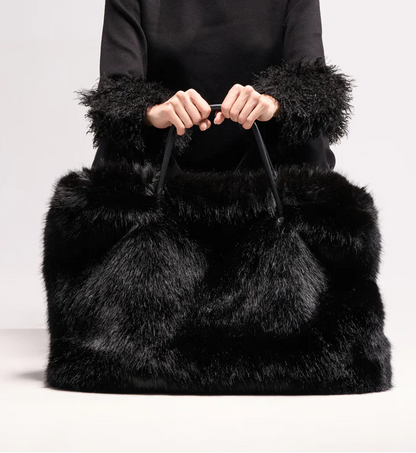 Faux Fur Tote