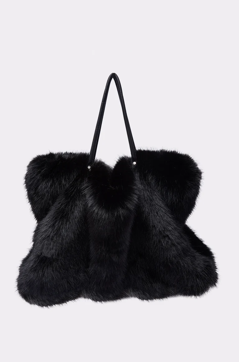 Faux Fur Tote