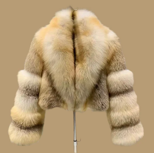 Champagne Toast Fur Coat
