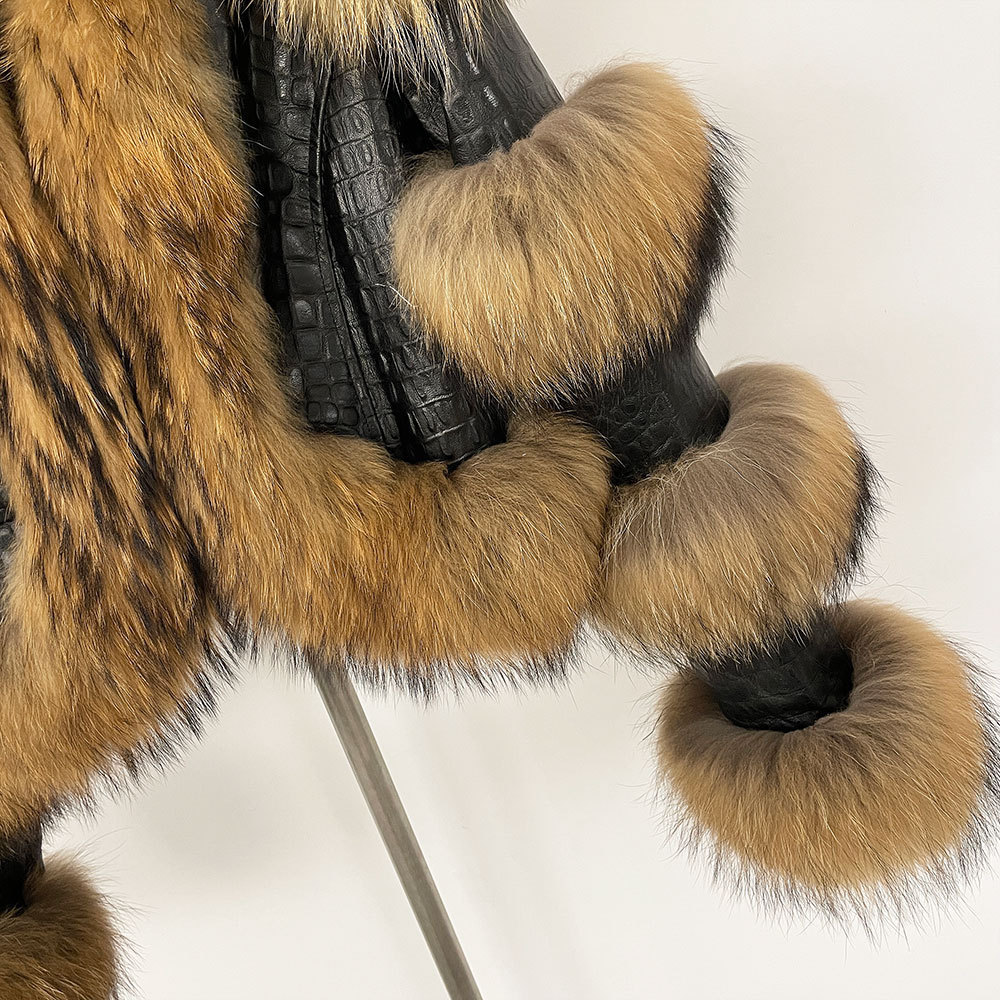 Black Nova With Fur Trim