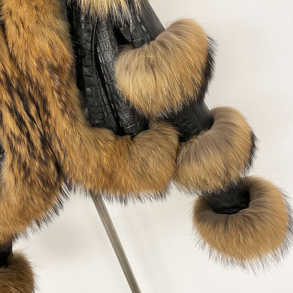 Black Nova With Fur Trim