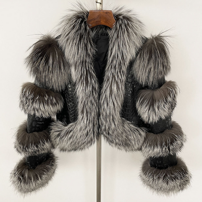 Black Nova With Fur Trim