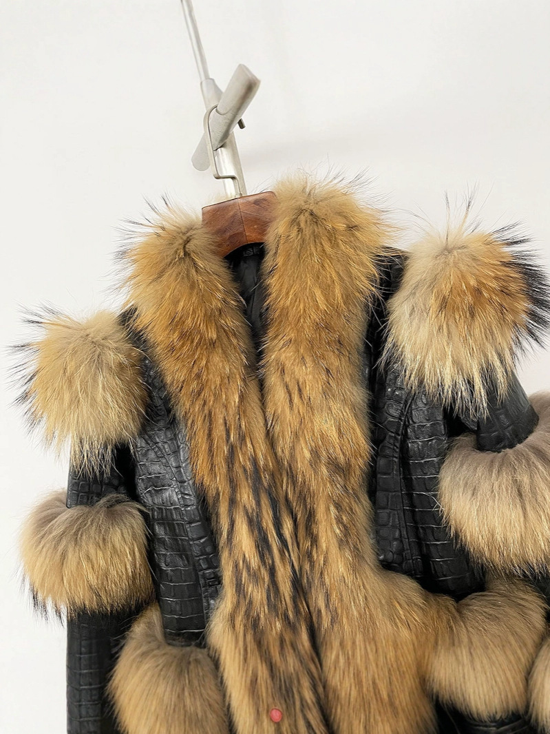 Black Nova With Fur Trim