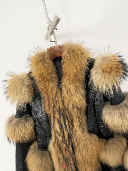 Black Nova With Fur Trim