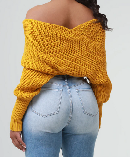 Multi Way Wrap Sweater