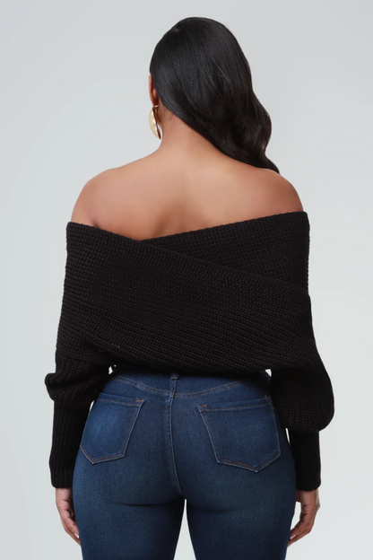 Multi Way Wrap Sweater