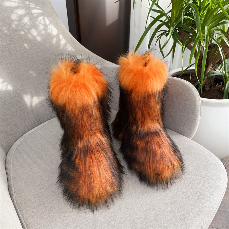 Adult Fur Boots