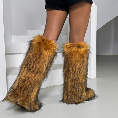 Melanie Fur Boots