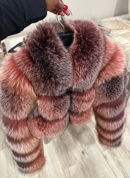 Pink Chloe Cropped Jacket