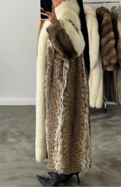 Full Length Lynx Fur Coat