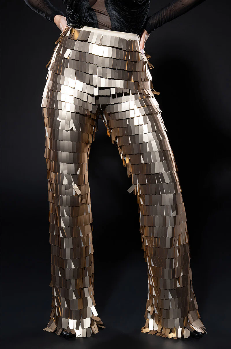 Valentina Gold Trouser