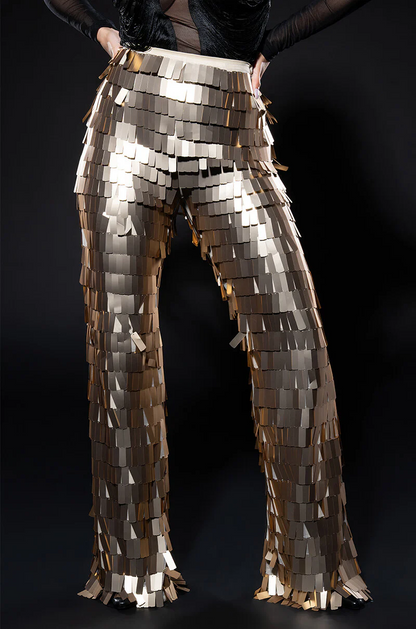 Valentina Gold Trouser