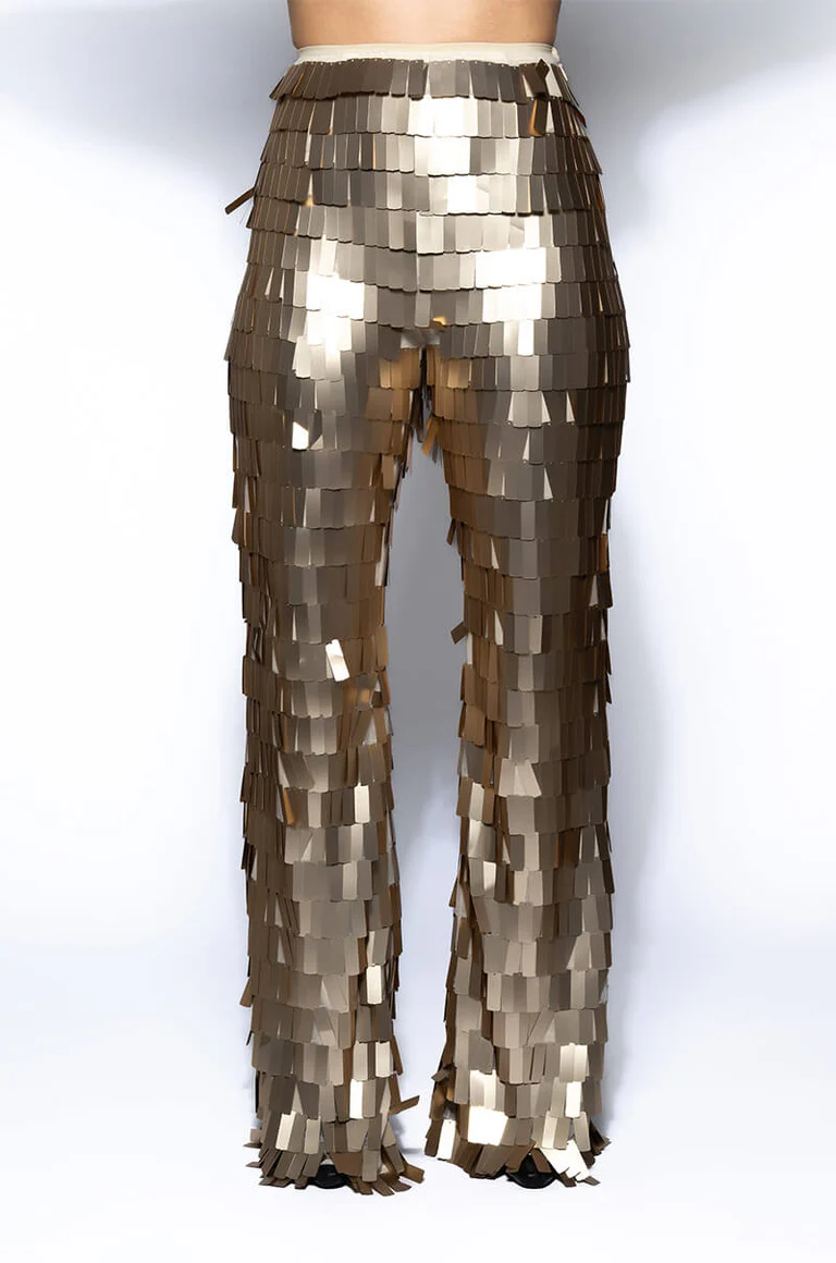 Valentina Gold Trouser