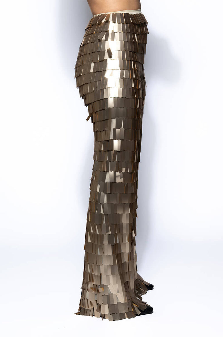 Valentina Gold Trouser