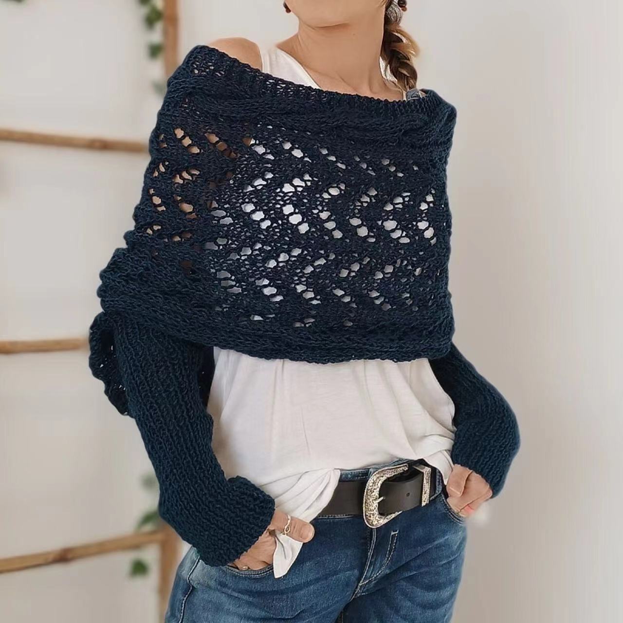 Chic Twist Cutout Sweater