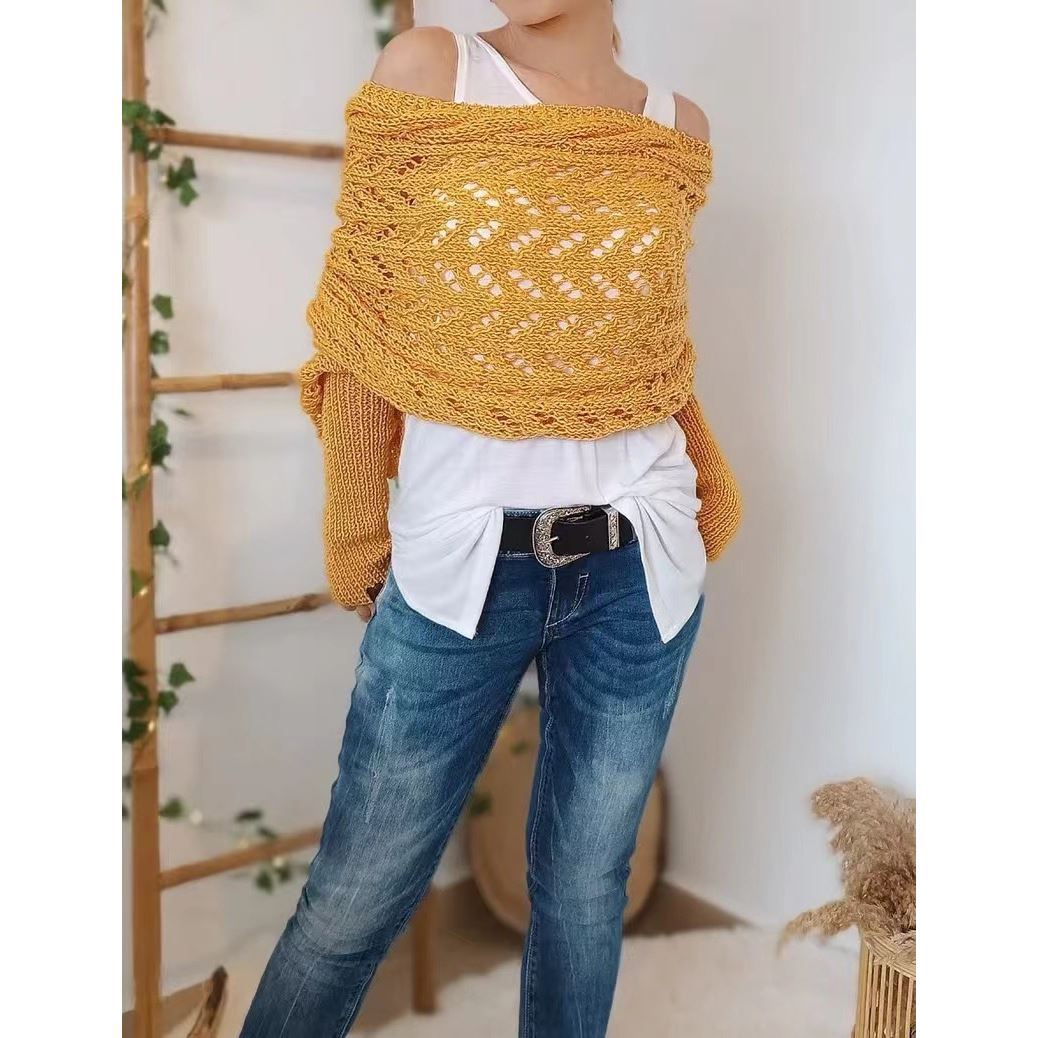 Chic Twist Cutout Sweater