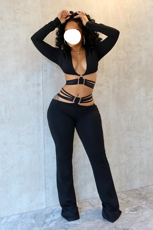 Kassie Cut Out Top & Pants SET