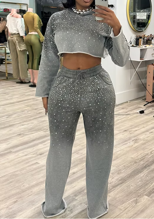 Diamonds Are Forever Jogger Set