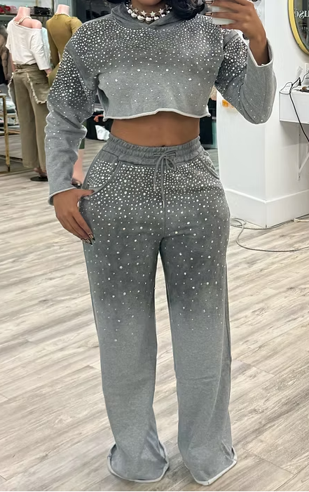 Diamonds Are Forever Jogger Set