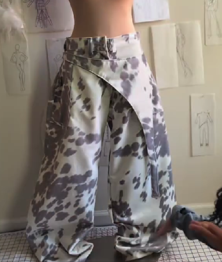 Custom Cowhide Pants