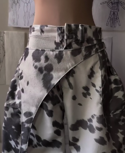 Custom Cowhide Pants