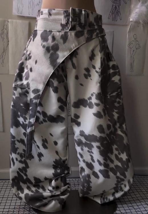 Custom Cowhide Pants