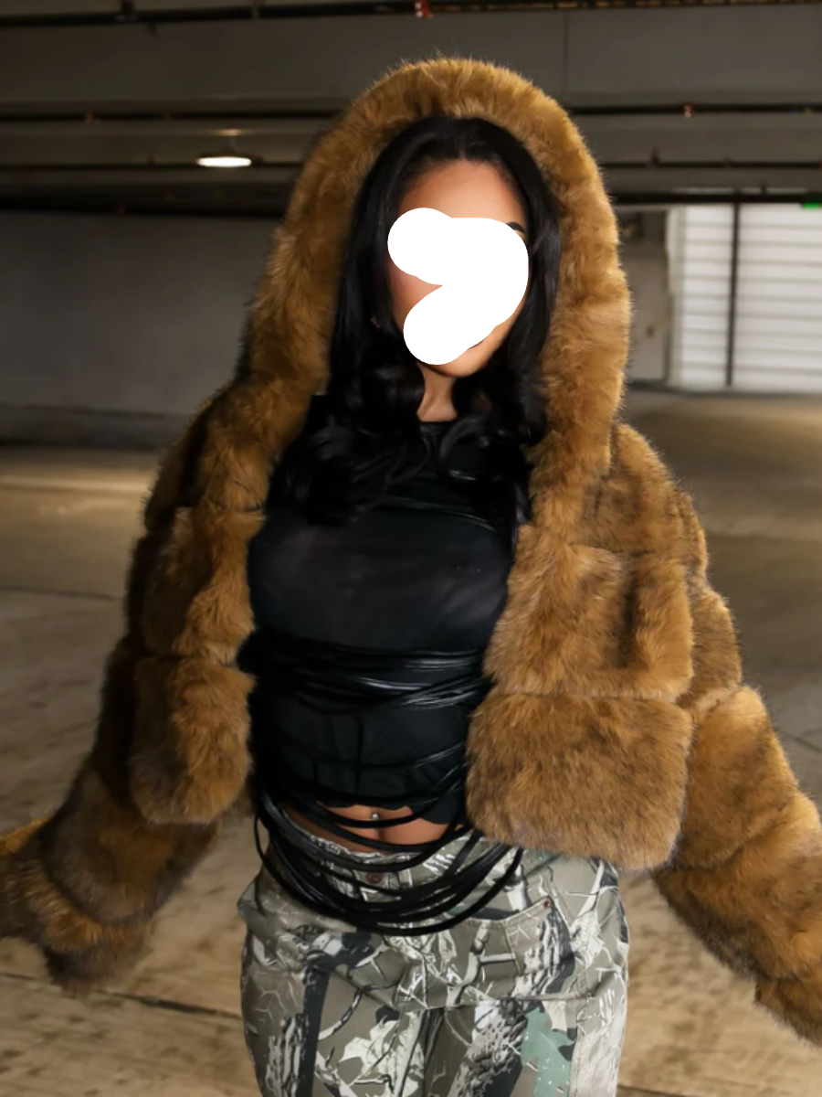 Ever Bloom Faux Fur Jacket