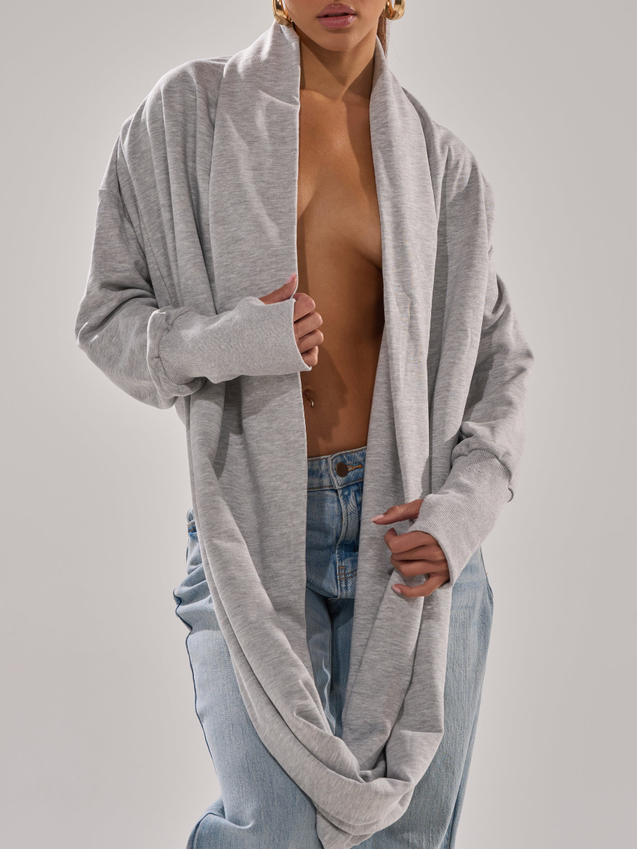 Solid Turtleneck Top