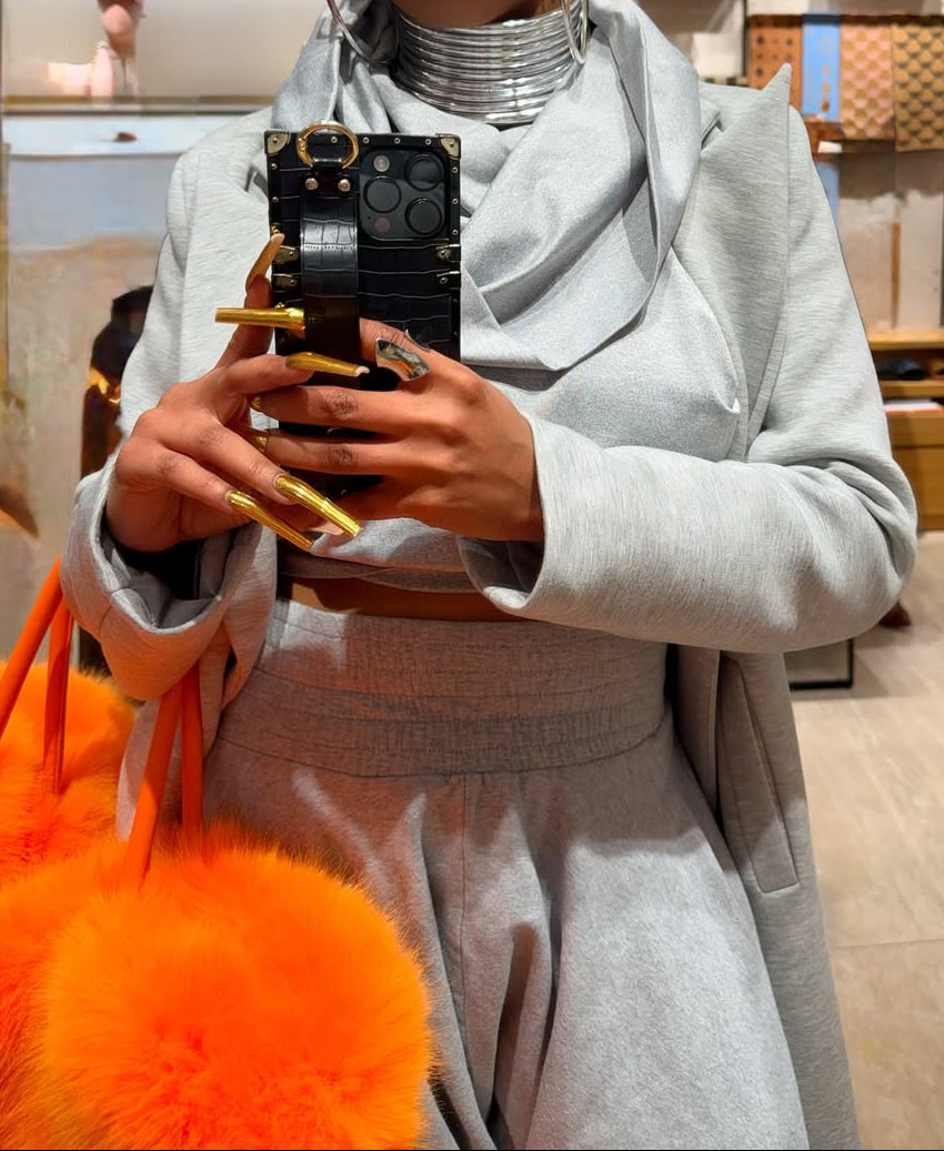 Mid-Length Peak Lapel Suit